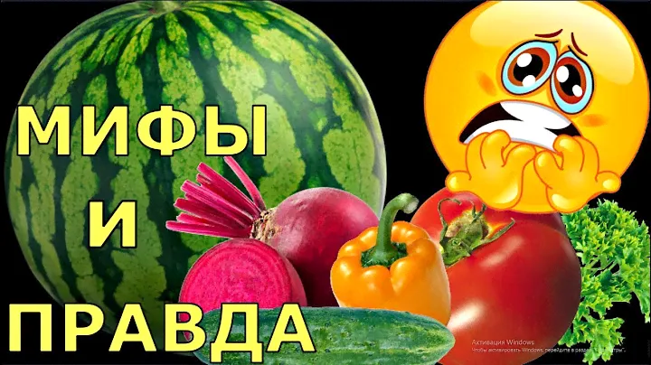 АЗОТ в земле, НИТРАТЫ в овощах.