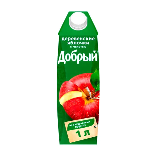«Добрый» нектар Яблочный 1x12 Гм