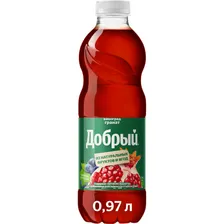 Сок Добрый виноград-гранат, 970мл