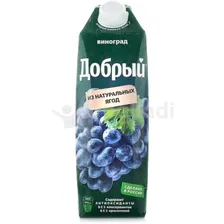 Сок Добрый 1л Виноград