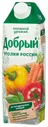 Нектар Добрый Уголки России Овощной урожай, 1 л, 12 шт.