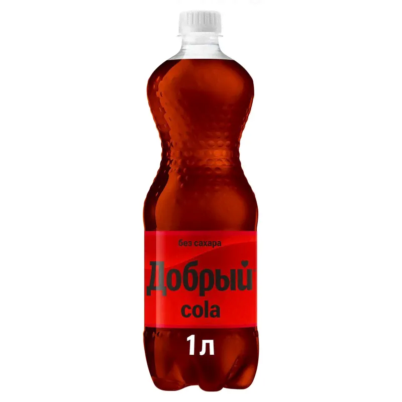 Добрый Cola без сахара 1 л 12 шт. в уп.-0