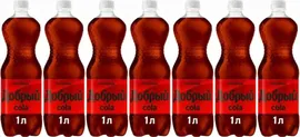 Газированный напиток Добрый Cola без сахара, комплект: 7 упаковок по 1 л