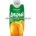 Сок Добрый АПЕЛЬСИН 330мл. тетрапак 0.33