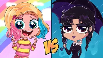 ДОБРАЯ VS ЗЛАЯ УЧИТЕЛЬНИЦА  (АНИМАЦИЯ)