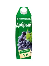 Сок Добрый Виноград 1 л т_пак