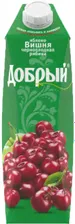 Сок Вишня 1 л. ТМ Добрый