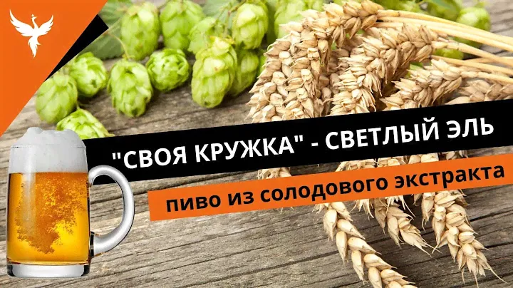 Пиво из солодового экстракта Своя Кружка - Светлый Эль