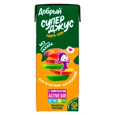 Добрый Персик / яблоко 0,2л (27шт)