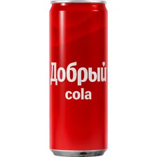 Напиток б/а с/г аромат. Добрый Кола 0.33л