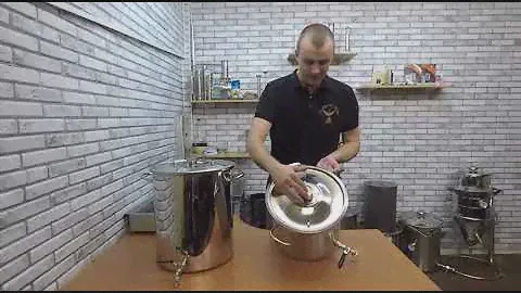 Перегонный куб кастрюля Добрый Жар обзор