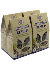 Чай черный Фабрика здоровых продуктов "Добрый вечер" Восстанавливающий, 4 штуки по 75 гр