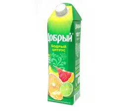 Сок/Нектар ДОБРЫЙ 1л Яблоко/цитрус