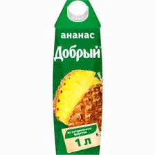 Сок Добрый Ананас 1л. (12 шт.)