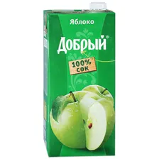 Сок Добрый 2л яблоко*6