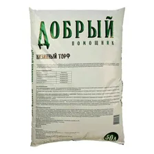 Грунт Добрый помощник торф низинный 50 л