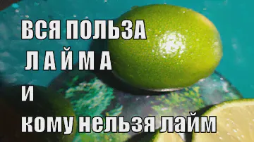 ЛАЙМ Все полезные свойства и противопоказания