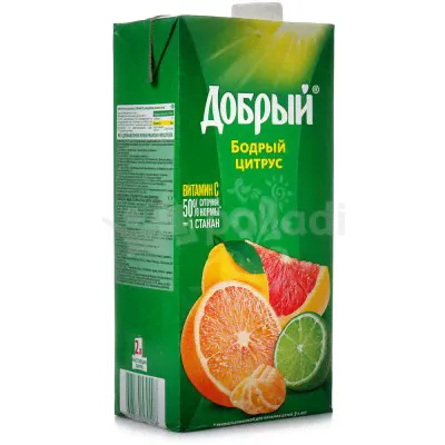 Добрый 2л Цитрусовый микс 1/6