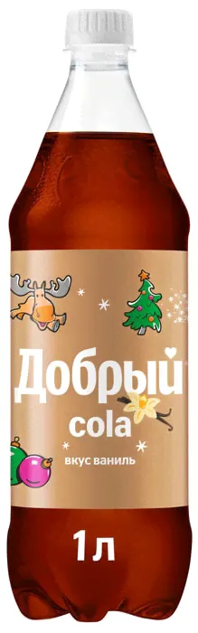 Напиток Добрый Cola ваниль 1л-1