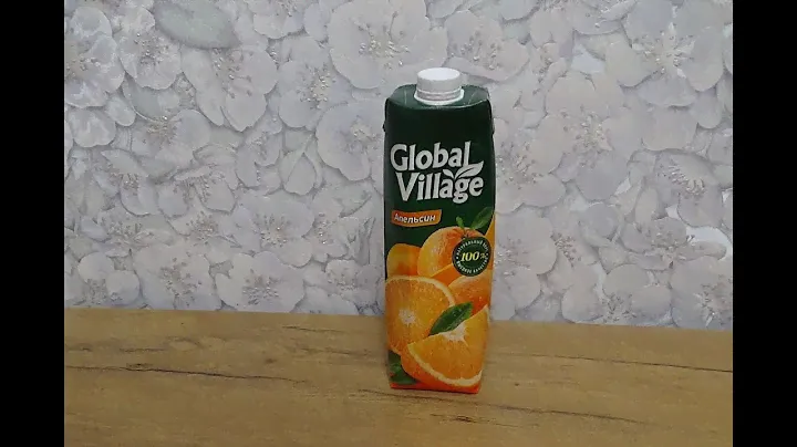 Art Manij ОБЗОР #Нектар🥤 Global Village 🍊Апельсиновый